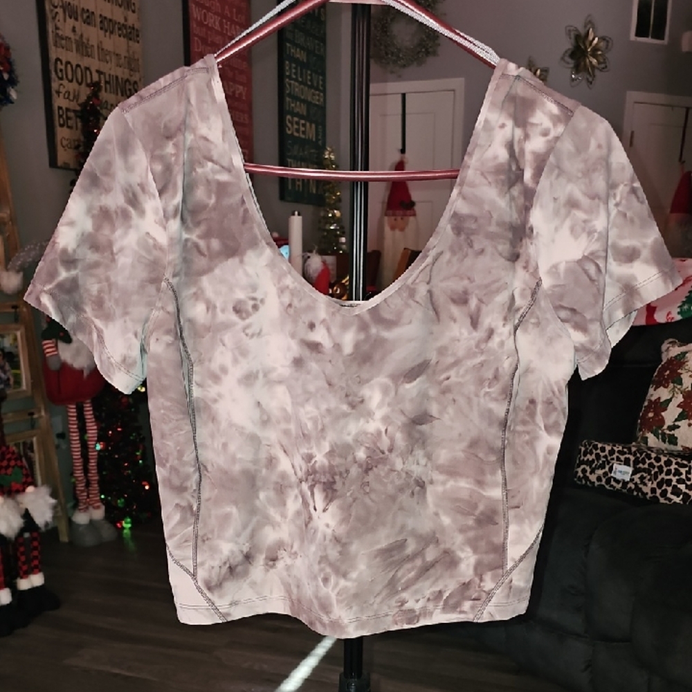 Lululemon Gorgeous Diamond Dye Align Top. Sz 12!! Dont Miss Out